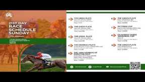 LRC Live  - 21st Day Lahore Winter Meeting 2024-2025 | January 19, 2025 #horse #race #horserace