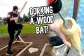 Hitting with a CORKED BAT | Wood