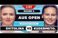 SVITOLINA vs KUDERMETOVA | Australian 