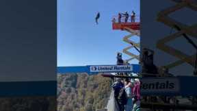 BASE jumping accident. My girlfriend  @_lexiep filmed this bridge day 2022