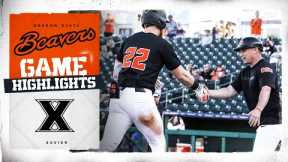 Oregon State Baseball Highlights: 2/17/25 vs. Xavier