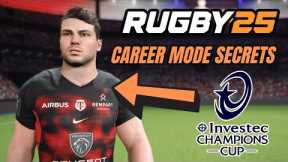 WHAT is RUGBY 25 Career mode hiding? 🤔