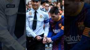 Ronaldo Pranks Messi With a Hilarious Arrest Scene