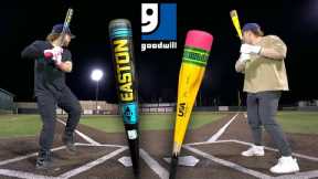 Thrift Store Baseball Bat Challenge | Baseball Bat Bros