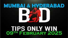 MUMBAI RACE TIPS | HYDERABAD RACE TIPS | 09/02/2025 | HORSE RACING TIPS | RACE TIPS| (@TIPSONLYWIN)