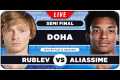 RUBLEV vs AUGER ALIASSIME | ATP Doha