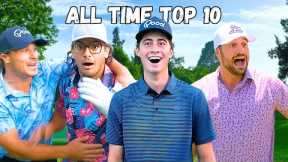 The Greatest Shots In Youtube Golf History | Updated