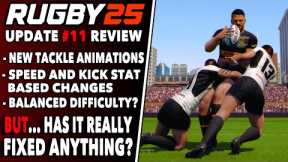 RUGBY 25 Update #11 - NEW Tackle & Fend, Stat Based Speed and Kicks? - Initial Thoughts & Feedback