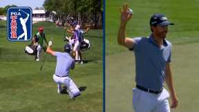 Sam Ryder SLAM DUNKS hole-in-one at Valspar