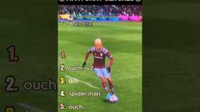 Ranking The BEST FIFA GLITCH Moments 😂 pt2 #shorts #fifa #football