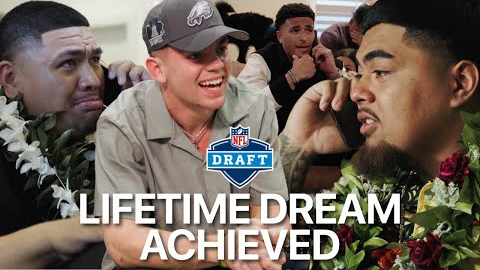 Top NFL Draft Reactions | Emotional Moments From Future Stars 🥹