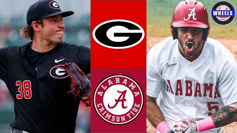 #6 Georgia vs #23 Alabama (G2) | 2025 College Baseball Highlights