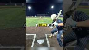 Not your average baseball play ⚾️🚀 #homerun #shorts #baseball