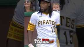 Oneil Cruz Hardest Hit Ball Ever 🤯 #sports #baseball #mlb #shortsfeed #shorts #pirates #viral