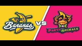 Savannah Bananas vs Party Animals at Historic Grayson Stadium - DAY GAME!