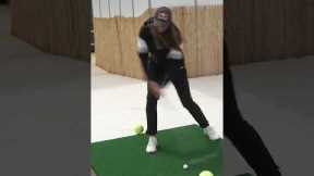 Satisfying To Watch Tennis Players Be Bad At Golf 😂