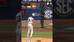 You can run but you can’t hide! Amazing content here from pitching ninja #sec #baseball