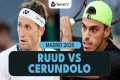 Francisco Cerundolo vs Casper Ruud