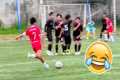 FUNNY FOOTBALL MOMENTS, SKILLS &