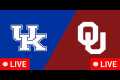 Kentucky vs Oklahoma  LIVE NCAA