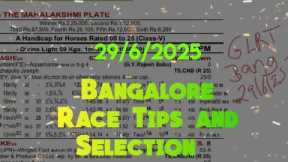 Bangalore Race Tips and Selection || The Chief Ministers Cup