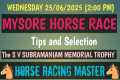 WEDNESDAY 26/06/2025🤙MYSORE HORSE