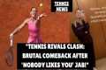 Tennis Rivals Clash: Brutal Comeback 