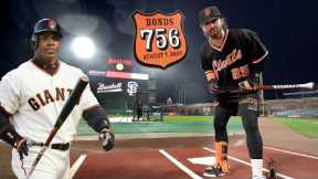 Can we recreate Barry Bonds' Record-Breaking Home Run? @SFGiants