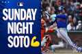 Juan Soto homers on Sunday Night