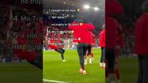Top 5 LIVERPOOL FC Funniest Moments Pt.2 😂 #football #liverpool #funny #top5 #lfc #shorts #viral