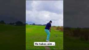 Unbelivevable shot at Herdla Open 2025!    #golfshorts #golf #golfswing #golfswings