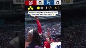 Not the best way to start off day baseball 😭 #nathaniellowe #kcroyals #nationals #mlb #baseball