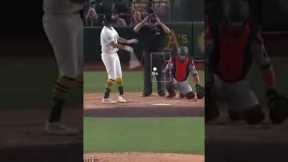 This is the perfect bat flip to me….smooth, strong and on a walk off bomb #MLB #Athletics #homerun