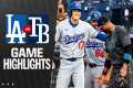 Dodgers vs. Rays Game Highlights