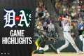 Tigers vs. A's Game Highlights