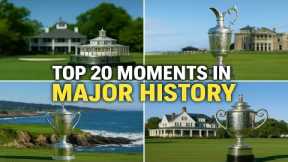 Unforgettable Major Moments: Golf’s Top 20 All-Time Highlights