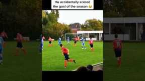 He accidentally scored the goal of the season 😂 #shorts