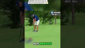 INSANE Golf Putt: Hole-in-One or Course Record? 🏌️‍♂️🤯 #golf #goodgood #dechambeau #pga #barstool