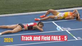 Track and Field FAILS - 5 #sportsfails #trackandfieldevents  #failscompilation #fails2024 #athletics