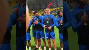 Bro Forgot His Dad Is Ronaldo..😅  #ronaldo #shorts #shortvideos #short