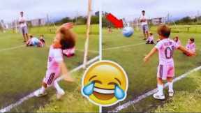 Top 100 Crazy Kids Soccer Videos 2025 | FOOTBALL FAILS, SKILLS & GOALS