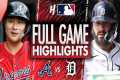 Atlanta Braves vs Detroit Tigers -