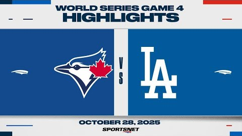 World Series Game 4 Highlights | Blue Jays vs. Dodgers - October 28, 2025
