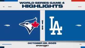 World Series Game 4 Highlights | Blue Jays vs. Dodgers - October 28, 2025