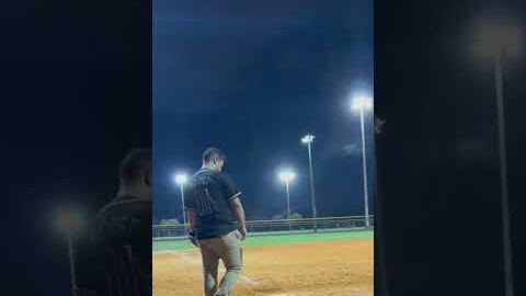 Hilarious inside the park home run! #slowpitchsoftball #baseball #homerun #foryou #highlights #bat