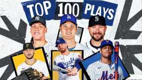 MLB's Top 100 Plays of 2025! (Ft. historic highlights from Shohei Ohtani, Aaron Judge & MORE)