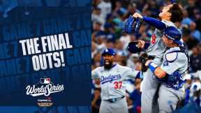 FINAL OUTS: The Los Angeles Dodgers win the 2025 World Series after an EPIC GAME 7! 🏆