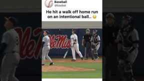 He Sent It 😳 #baseball