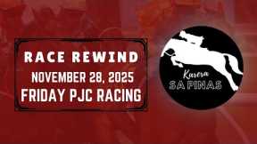 PJC RACE REWIND | NOVEMBER 28, 2025 | FRIDAY PJC RACING | Karera Sa Pinas