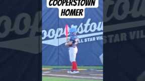 Cooperstown All Star Village Home Run - Ben Hinch 10yrs old #baseball #Cooperstown #worldseries